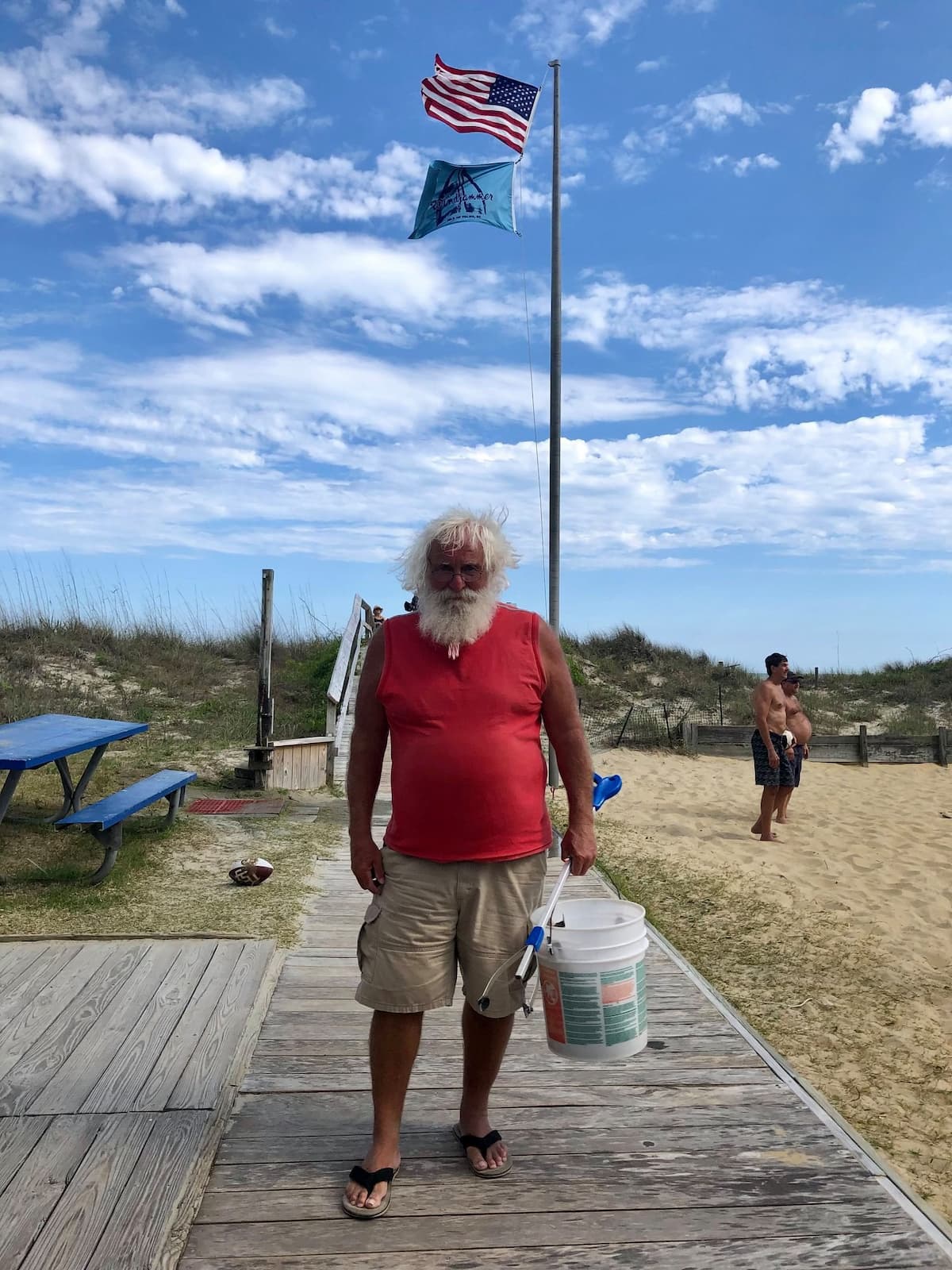beach santa